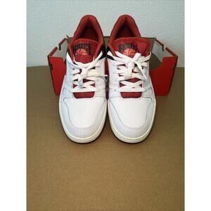 New Nike FB1362-102 Men's Full Force Low Shoes Sneaker Red White Size 10.5